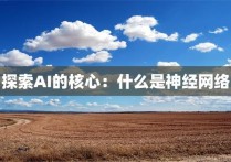 探索AI的核心：什么是神经网络